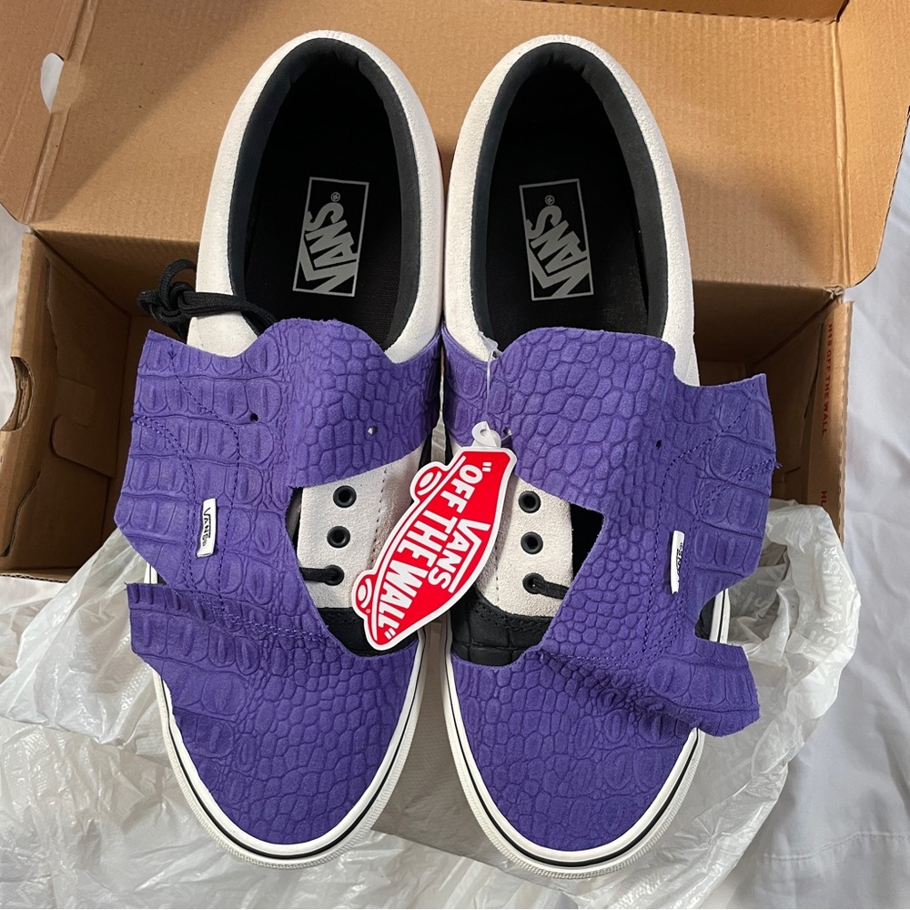 VANS Eri Origami Embossed Croc Multi/Snow White NIB